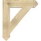 Ekena Millwork Traditional Arts & Crafts Rough Sawn Bracket, Douglas Fir, 6"W x 30"D x 34"H BKT06X30X34TRA03RDF - alternate 4